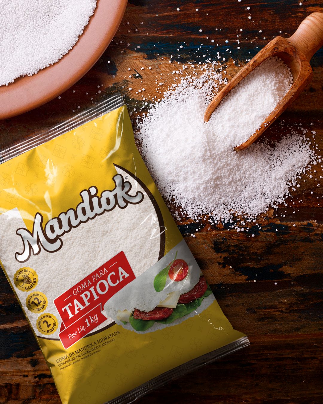 Lançamento Goma para Tapioca 1kg
